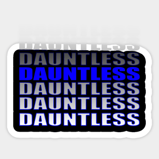 Dauntless Sticker